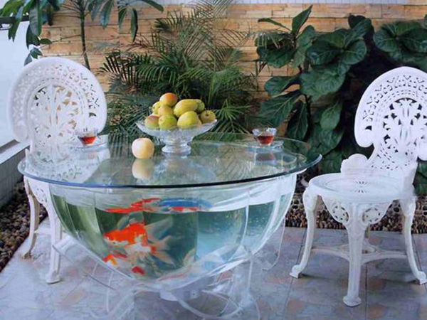 茶几鱼缸