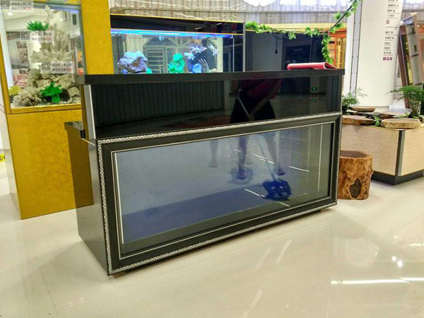 大理石包边鱼缸